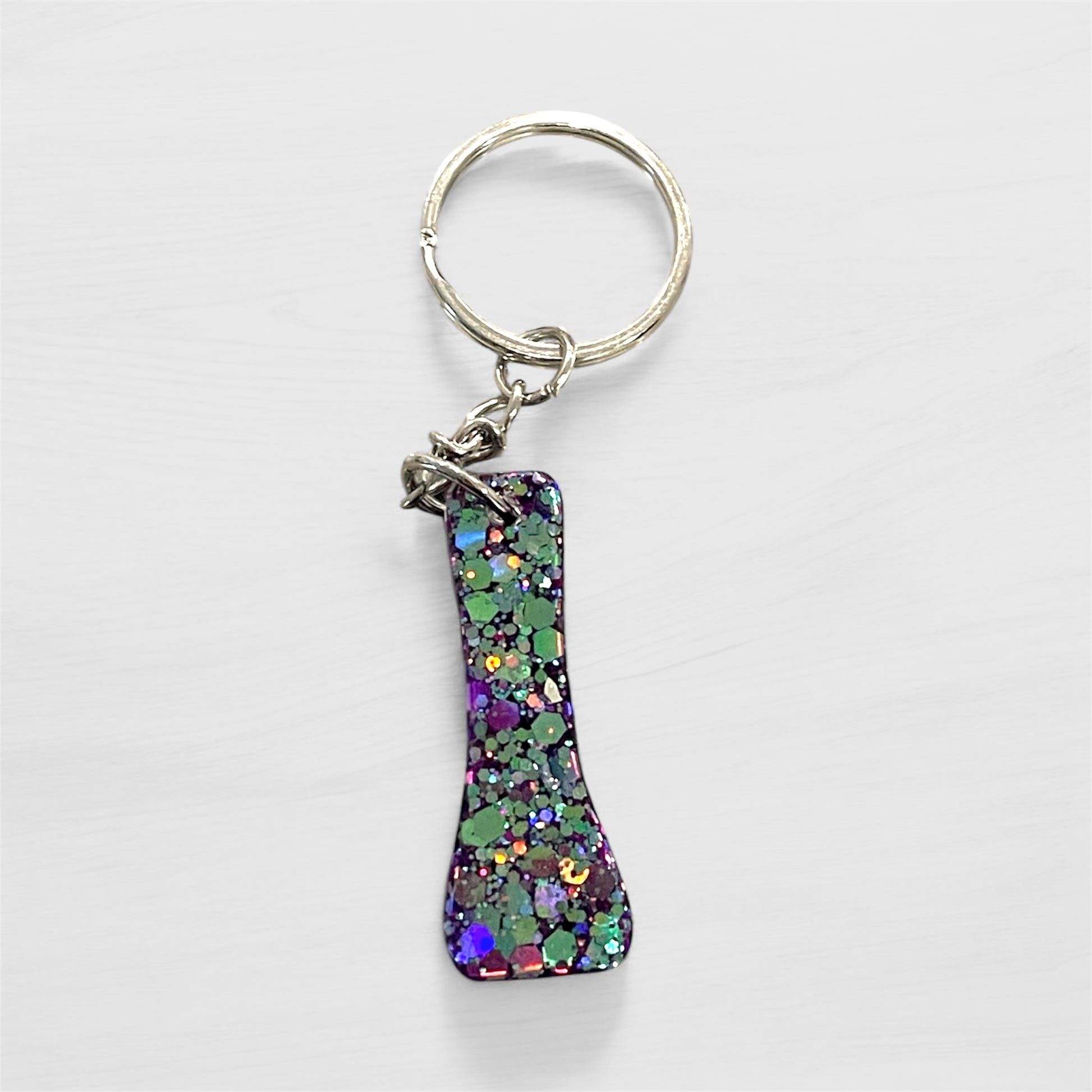 Resin Initial Keychains-Creations By Robin 